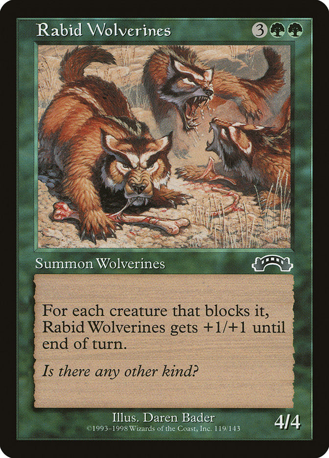 Rabid Wolverines [Exodus] | Silver Goblin