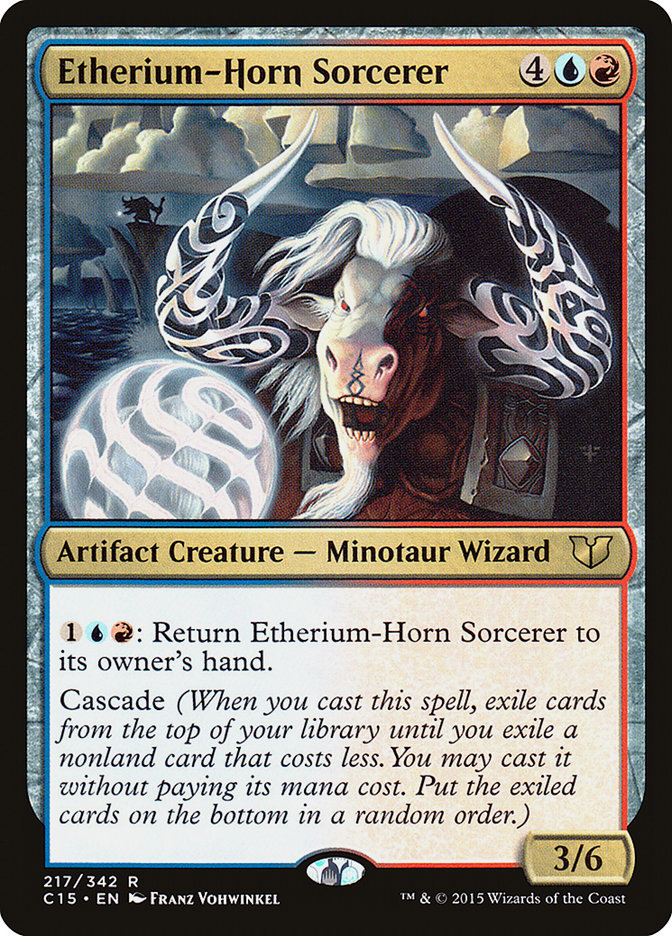 Etherium-Horn Sorcerer [Commander 2015] | Silver Goblin