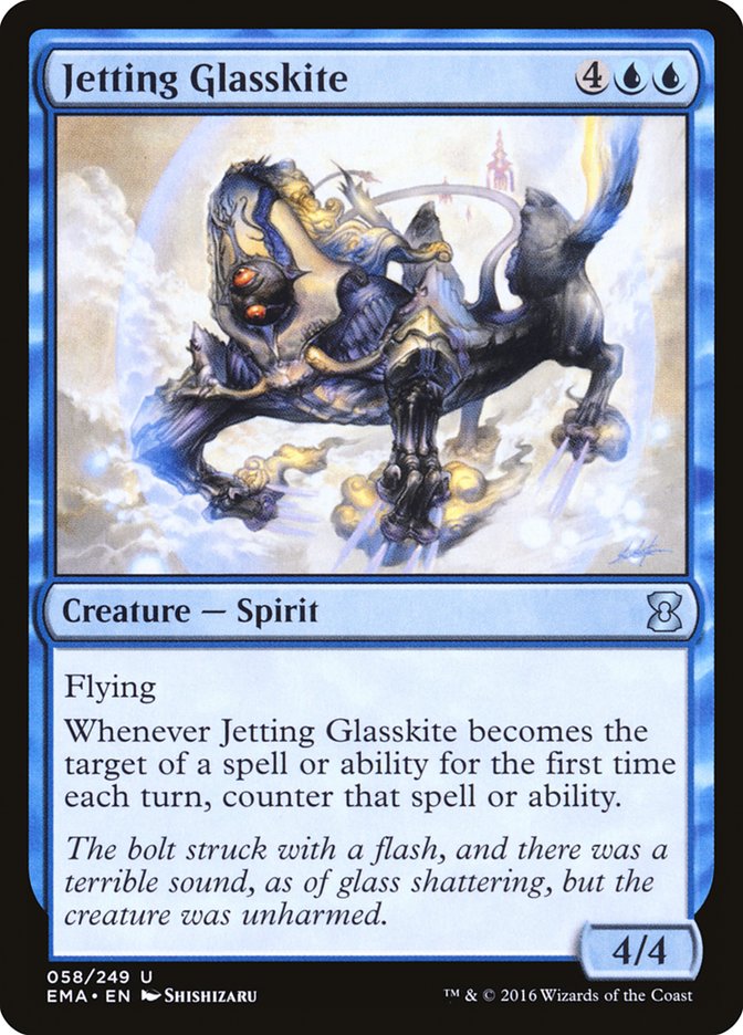Jetting Glasskite [Eternal Masters] | Silver Goblin