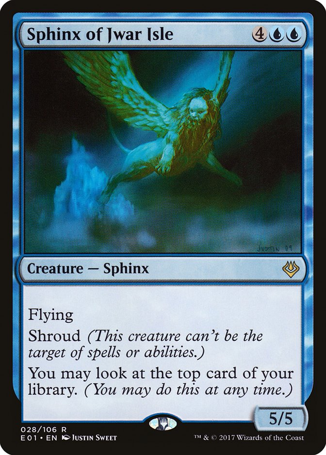 Sphinx of Jwar Isle [Archenemy: Nicol Bolas] | Silver Goblin