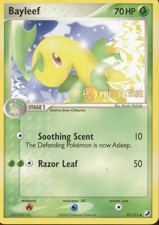 Bayleef (35/115) (Prerelease Promo) [Nintendo: Black Star Promos] | Silver Goblin