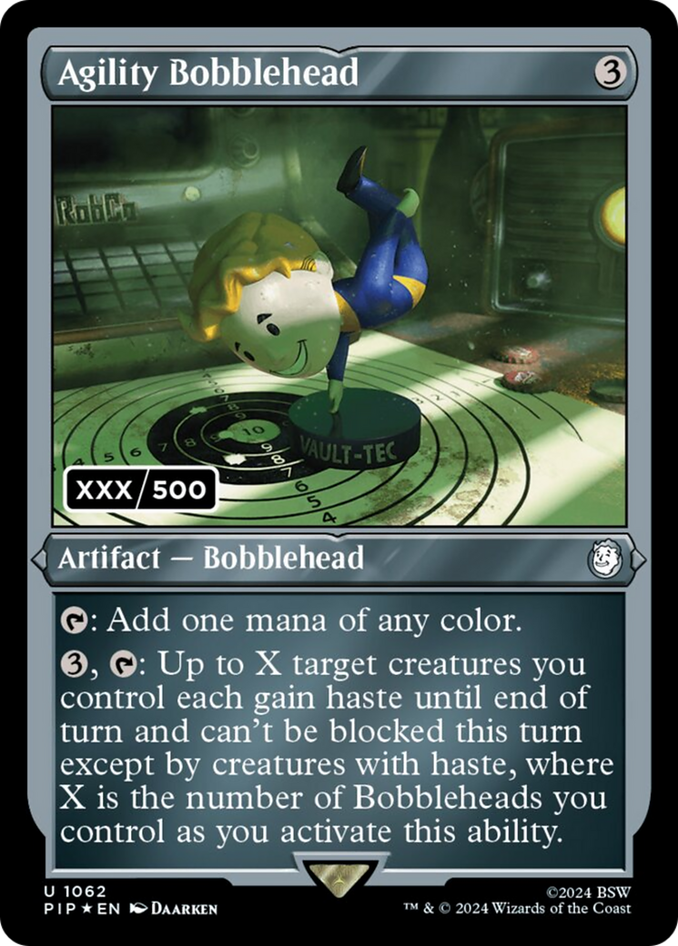 Agility Bobblehead (Serial Numbered) [Fallout] | Silver Goblin