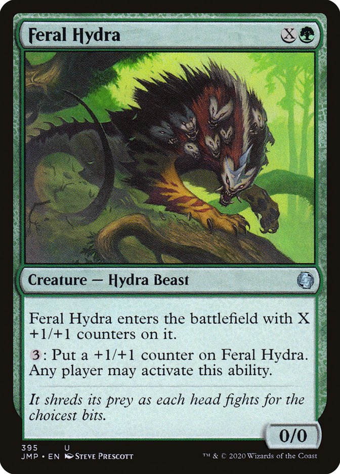 Feral Hydra [Jumpstart] | Silver Goblin