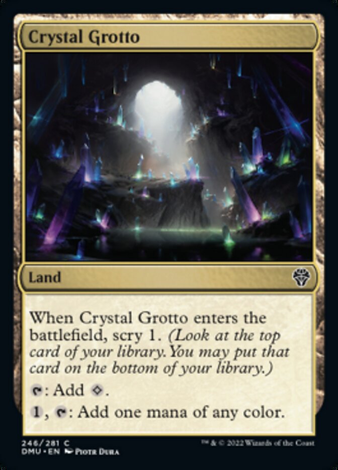Crystal Grotto [Dominaria United] | Silver Goblin
