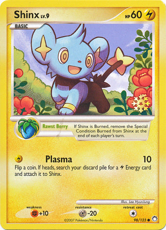 Shinx (98/123) [Countdown Calendar Promos] | Silver Goblin