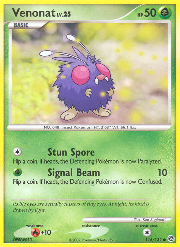 Venonat (116/132) [Diamond & Pearl: Secret Wonders] | Silver Goblin