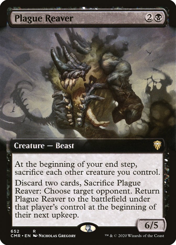 Plague Reaver (Extended Art) [Commander Legends] | Silver Goblin