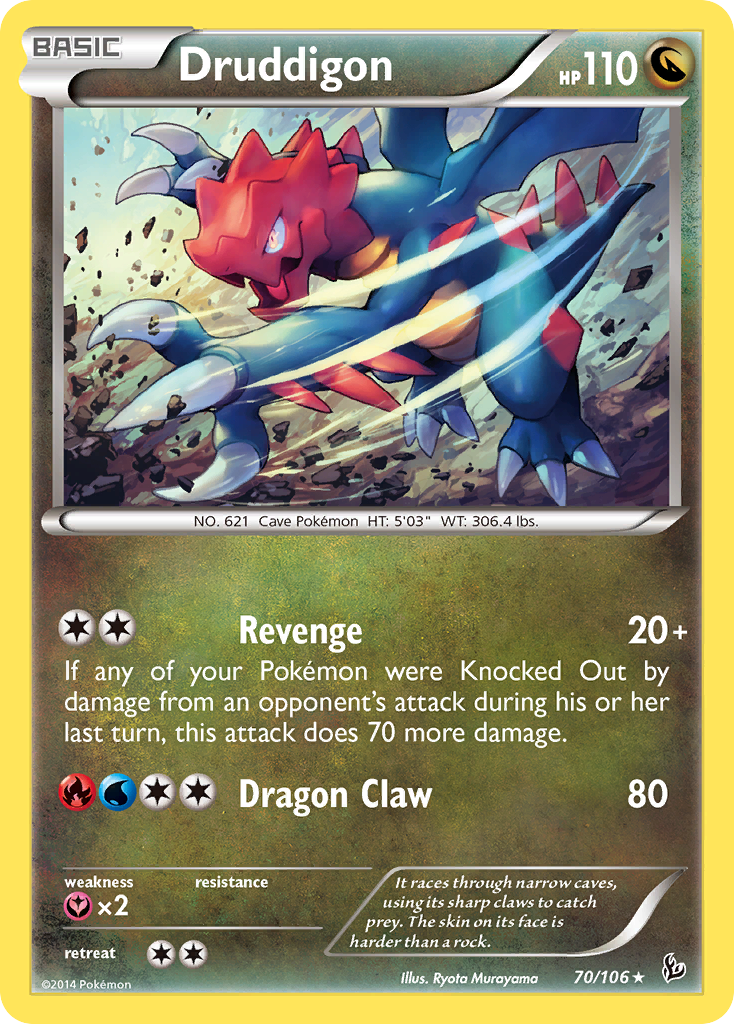 Druddigon (70/106) [XY: Flashfire] | Silver Goblin