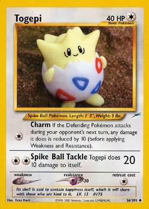 Togepi (56/105) [Neo Destiny Unlimited] | Silver Goblin