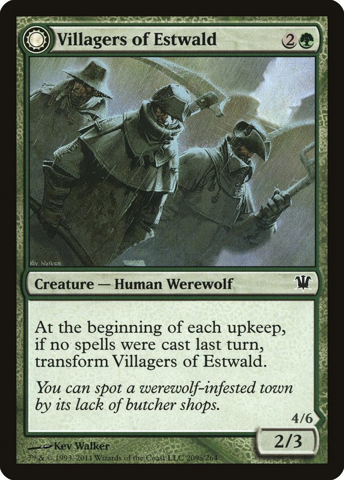 Villagers of Estwald (209) - Innistrad