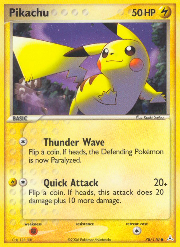 Pikachu (78/110) [EX: Holon Phantoms] | Silver Goblin