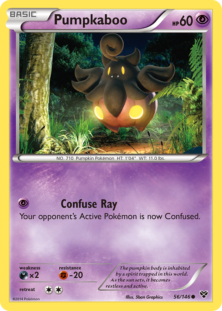 Pumpkaboo (56/146) [XY: Base Set] | Silver Goblin