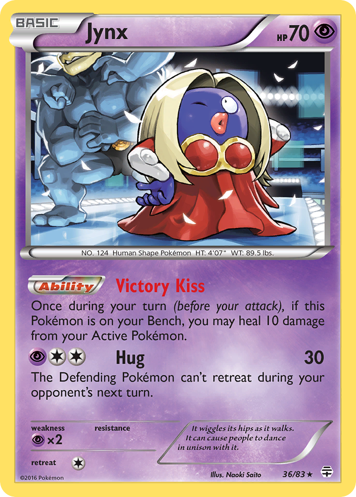 Jynx (36/83) [XY: Generations] | Silver Goblin