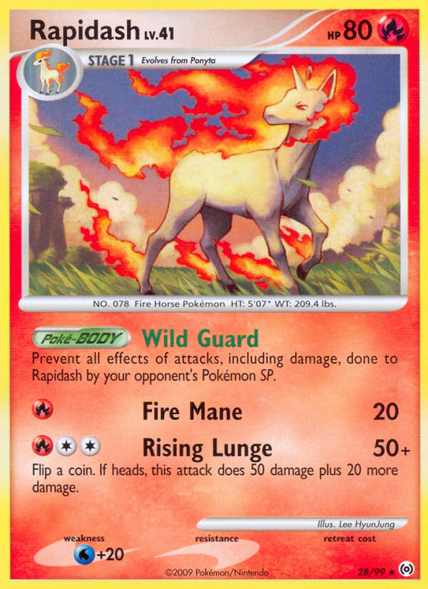 Rapidash (28/99) [Platinum: Arceus] | Silver Goblin