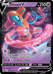 Deoxys V (SWSH266) [Sword & Shield: Black Star Promos] | Silver Goblin