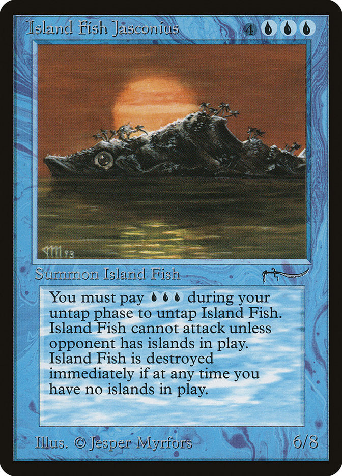 Island Fish Jasconius [Arabian Nights] | Silver Goblin