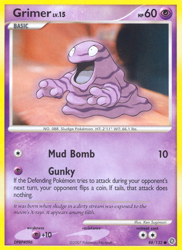 Grimer (88/132) [Diamond & Pearl: Secret Wonders] | Silver Goblin