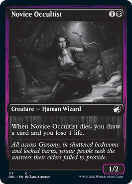 Novice Occultist [Innistrad: Double Feature] | Silver Goblin