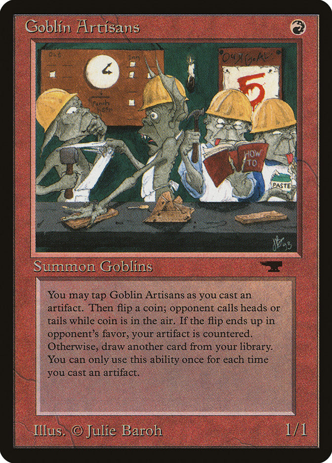 Goblin Artisans [Antiquities] | Silver Goblin