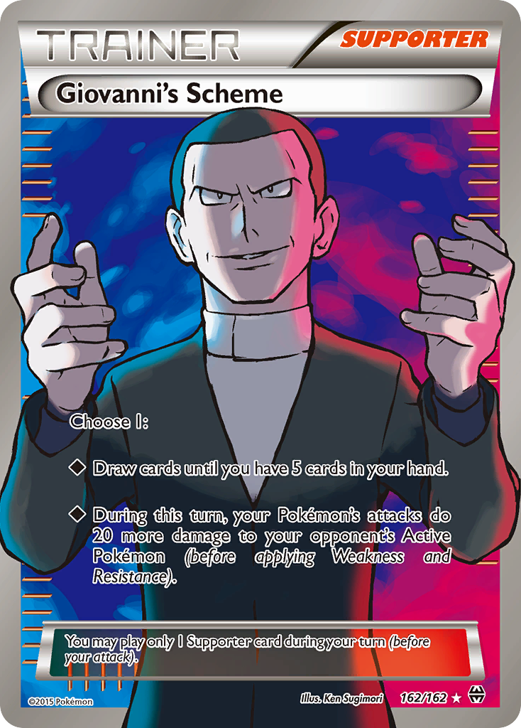 Giovanni's Scheme (162/162) [XY: BREAKthrough] | Silver Goblin