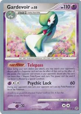 Gardevoir LV.55 (7/132) (Psychic Lock - Jason Klaczynski) [World Championships 2008] | Silver Goblin