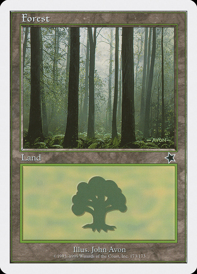 Forest (173) [Starter 1999] | Silver Goblin