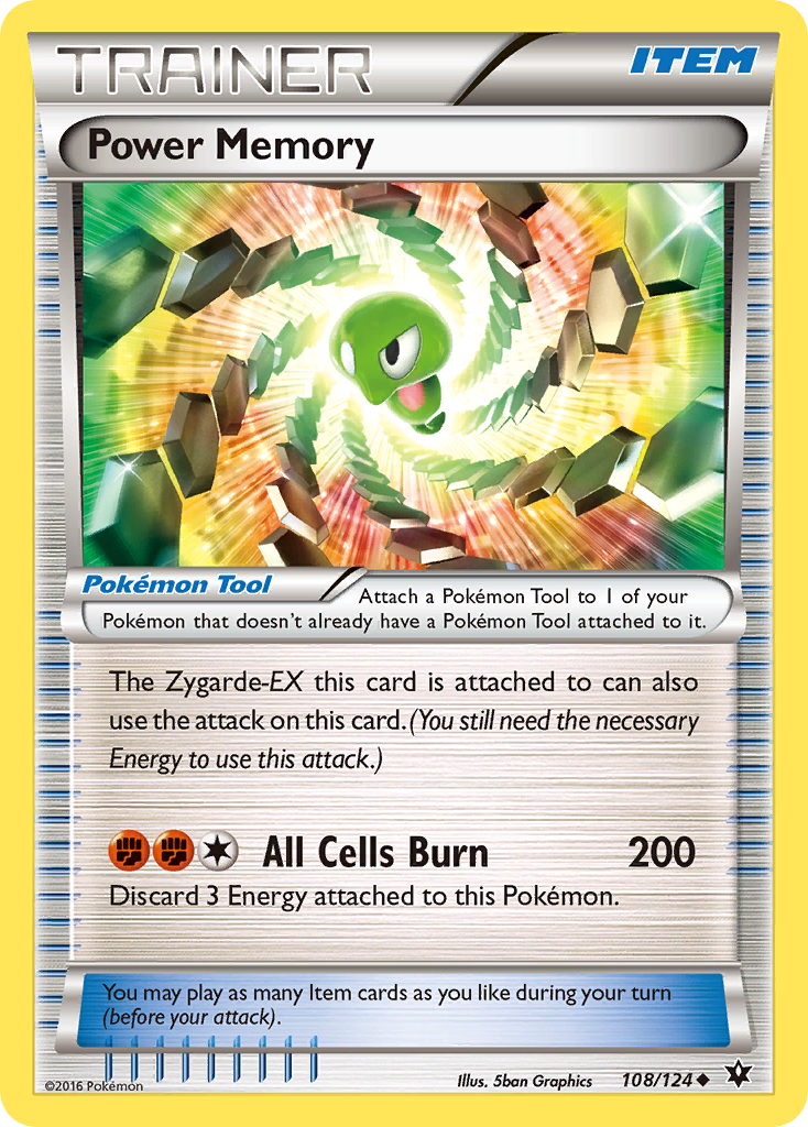 Power Memory (108/124) [XY: Fates Collide] | Silver Goblin