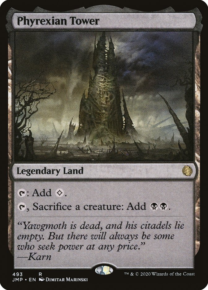 Phyrexian Tower [Jumpstart] | Silver Goblin