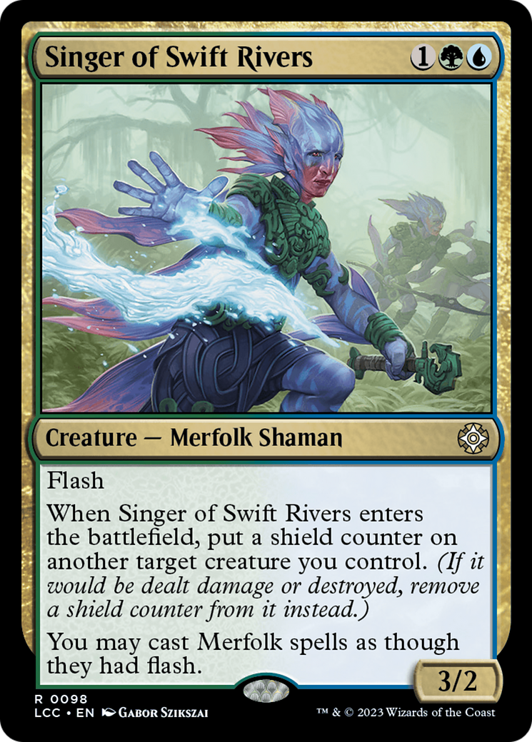 Singer of Swift Rivers [The Lost Caverns of Ixalan Commander] | Silver Goblin