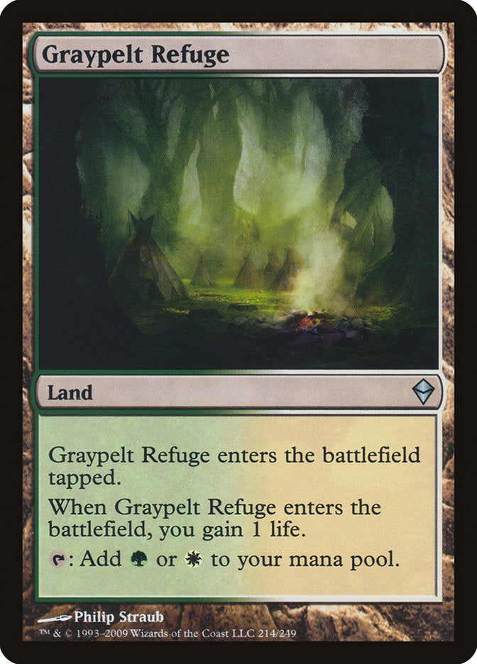 Graypelt Refuge [Zendikar] | Silver Goblin