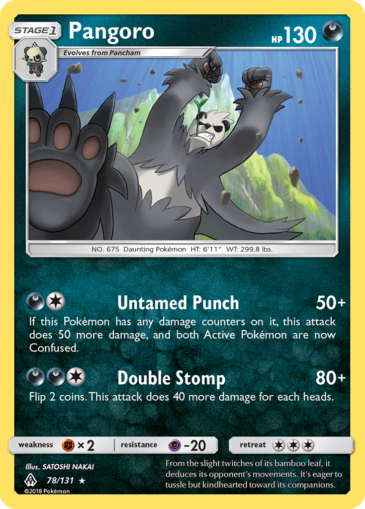 Pangoro (78/131) [Sun & Moon: Forbidden Light] | Silver Goblin