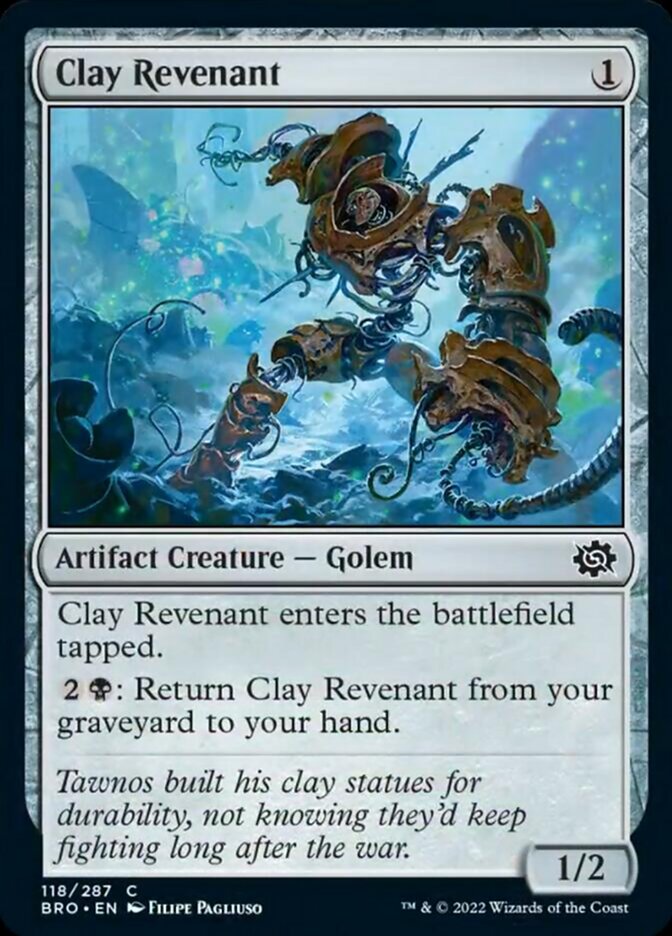 Clay Revenant [The Brothers' War] | Silver Goblin