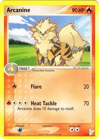 Arcanine (1/12) [EX: Trainer Kit 2 - Minun] | Silver Goblin