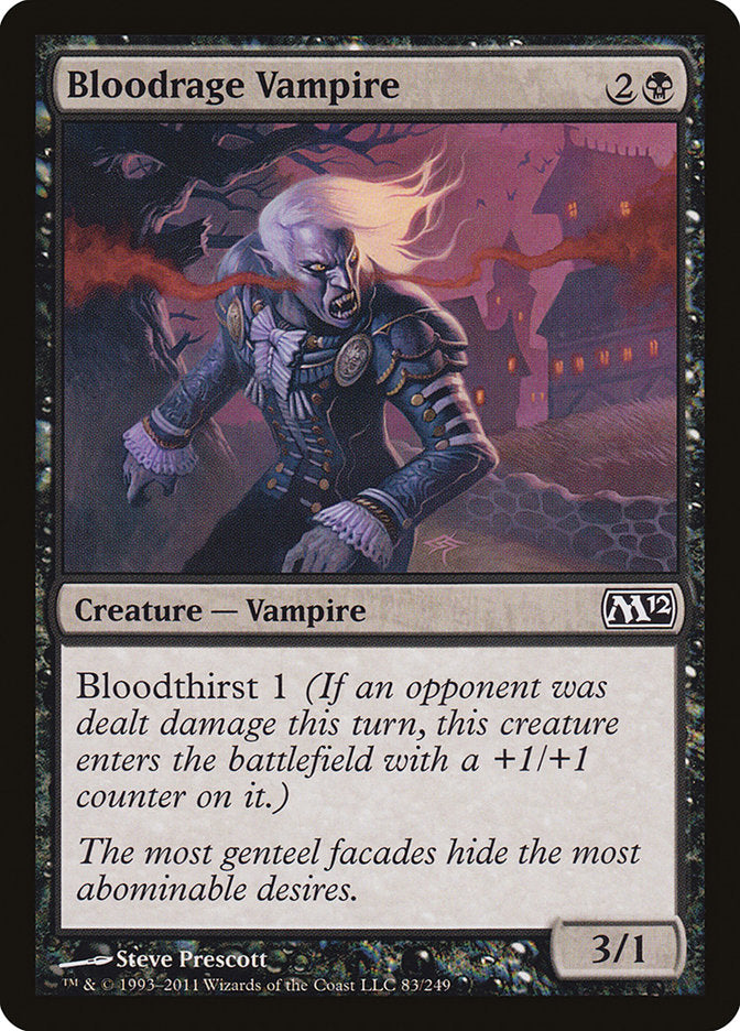 Bloodrage Vampire [Magic 2012] | Silver Goblin