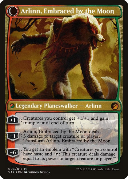 Arlinn Kord // Arlinn, Embraced by the Moon (003) Foil - From the Vault: Transform