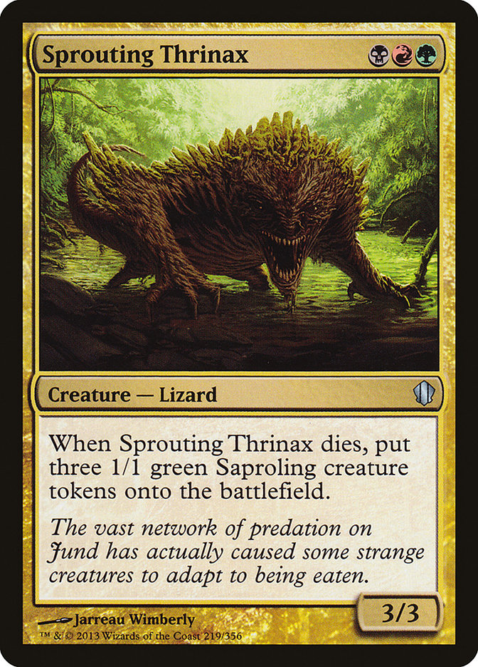 Sprouting Thrinax [Commander 2013] | Silver Goblin