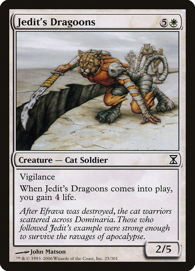 Jedit's Dragoons [Time Spiral] | Silver Goblin