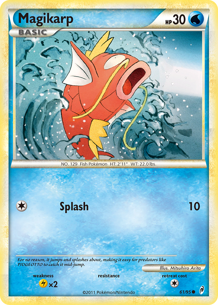 Magikarp (61/95) [HeartGold & SoulSilver: Call of Legends] | Silver Goblin