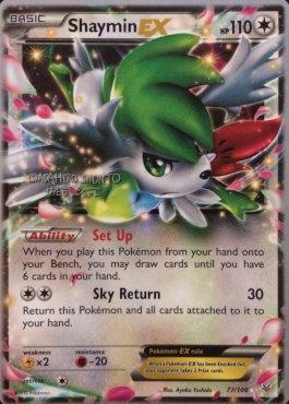 Shaymin EX (77/108) (Black Dragon - Shuntu Sadahiro) [World Championships 2016] | Silver Goblin