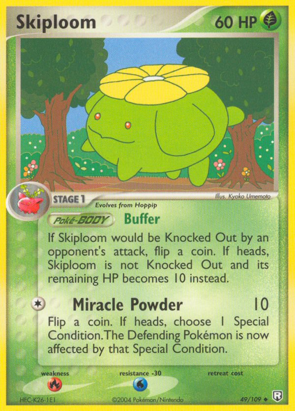 Skiploom (49/109) [EX: Team Rocket Returns] | Silver Goblin