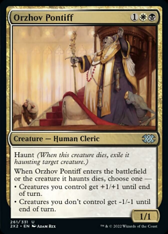 Orzhov Pontiff [Double Masters 2022] | Silver Goblin