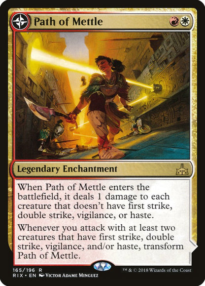 Path of Mettle // Metzali, Tower of Triumph (165) - Rivals of Ixalan