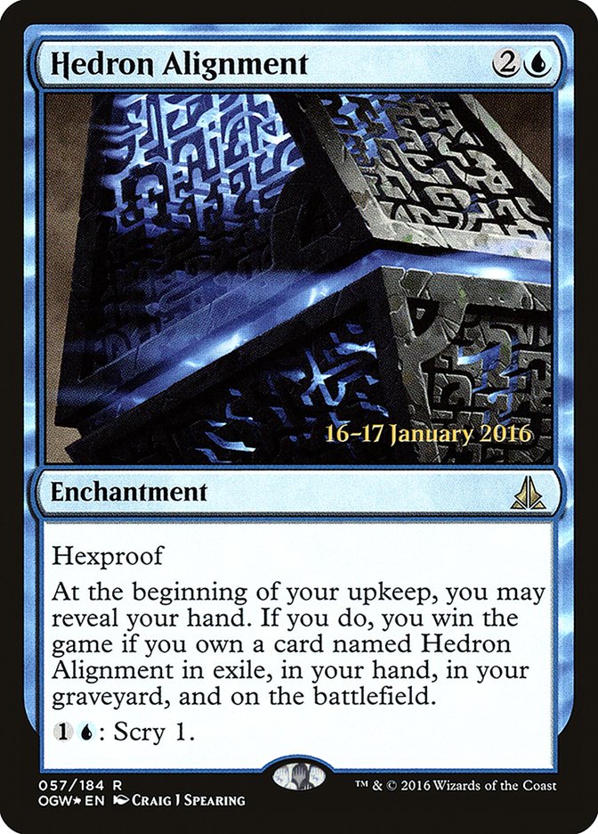 Hedron Alignment [Oath of the Gatewatch Prerelease Promos] | Silver Goblin