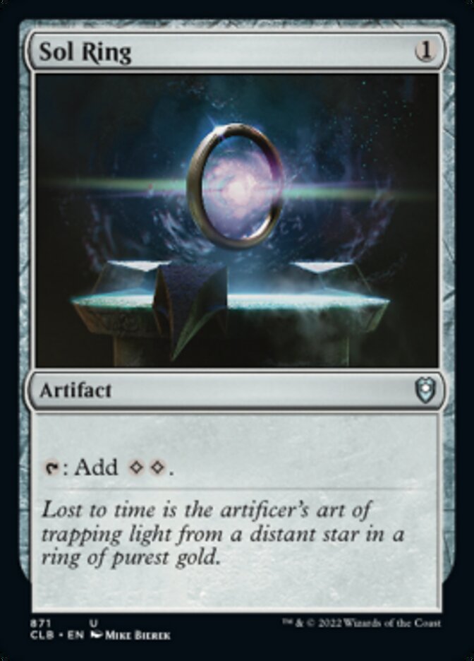 Sol Ring [Commander Legends: Battle for Baldur's Gate] | Silver Goblin