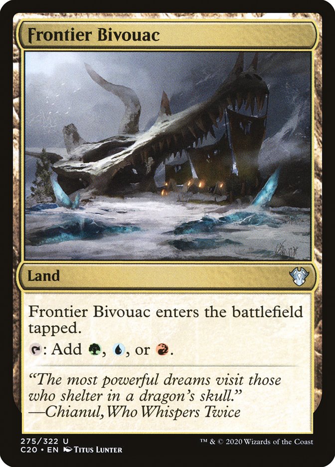 Frontier Bivouac [Commander 2020] | Silver Goblin