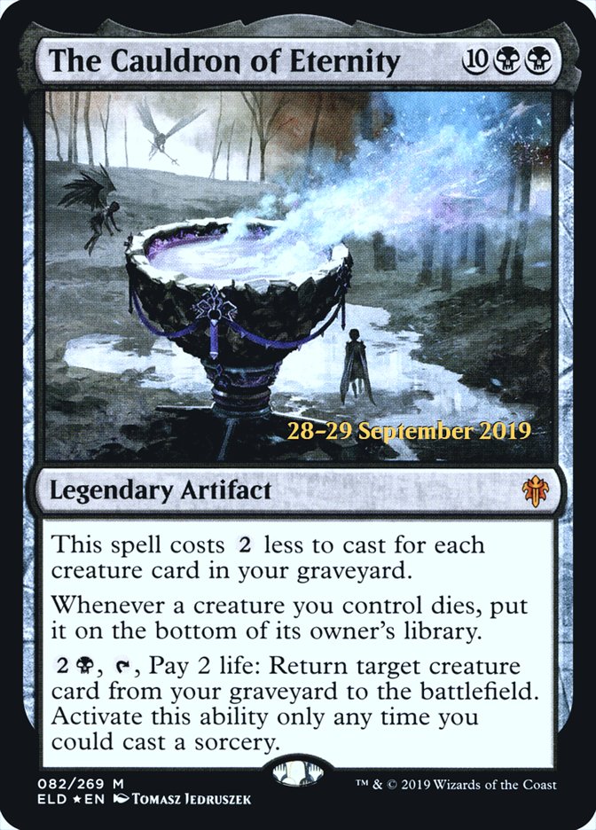 The Cauldron of Eternity [Throne of Eldraine Prerelease Promos] | Silver Goblin