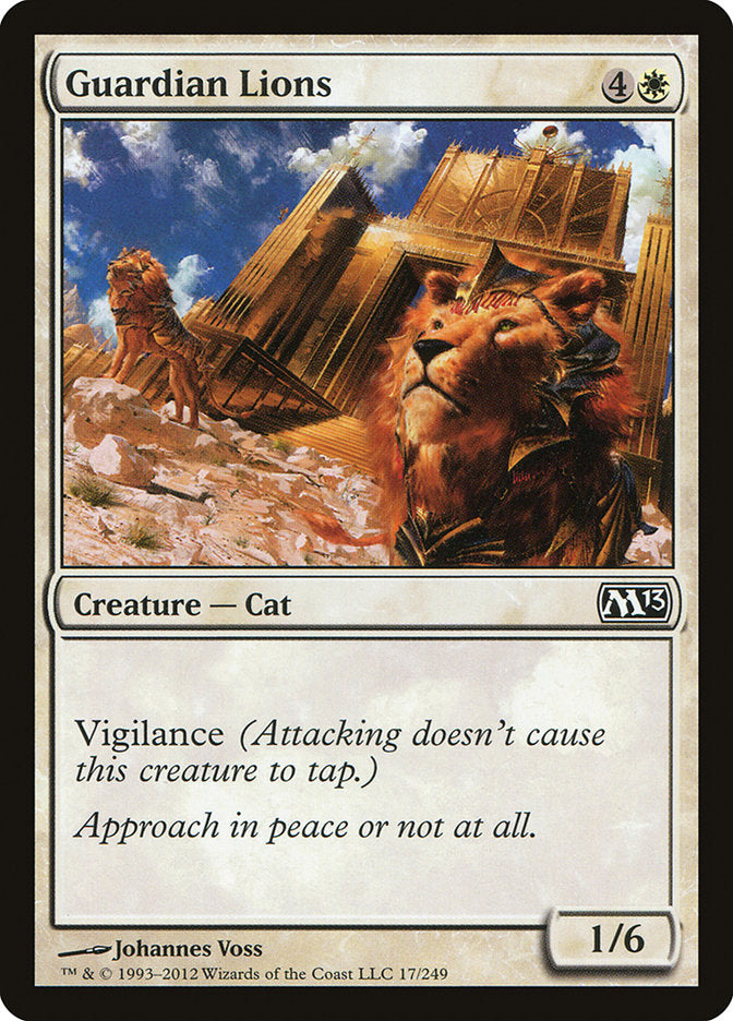 Guardian Lions [Magic 2013] | Silver Goblin