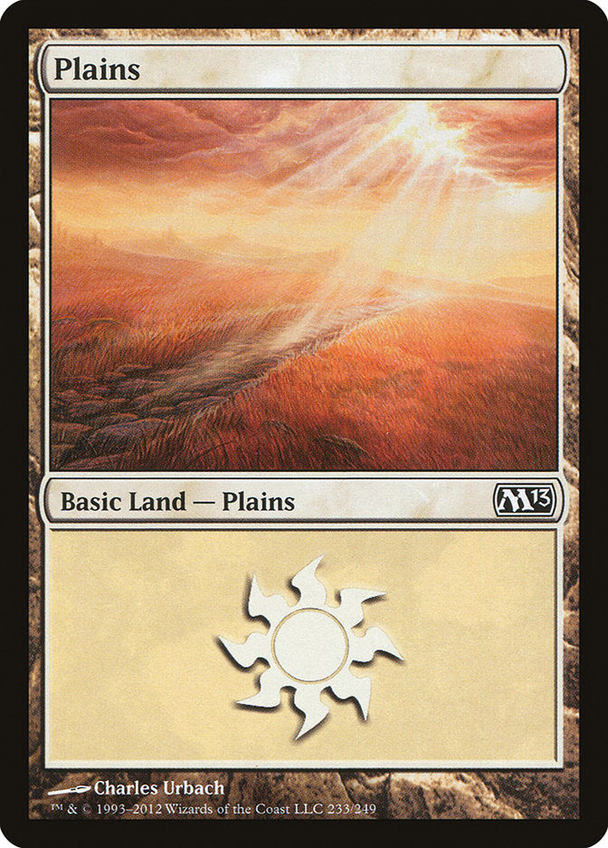 Plains (233) [Magic 2013] | Silver Goblin