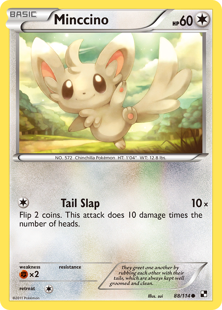 Minccino (88/114) [Black & White: Base Set] | Silver Goblin