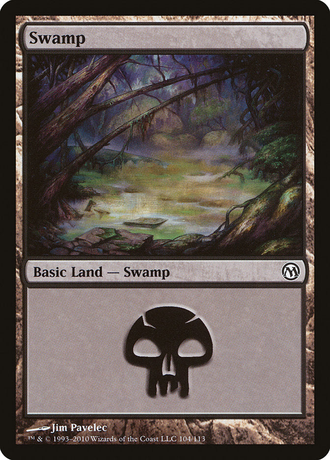 Swamp (104) [Duels of the Planeswalkers] | Silver Goblin